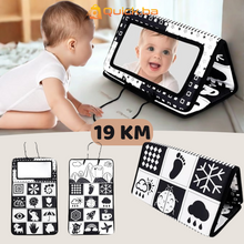 Učitajte sliku u preglednik galerije, Kontrastne kartice sa ogledalom