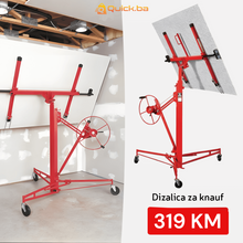 Učitajte sliku u preglednik galerije, Dizalica za gips ploče do 3,5 metra visine