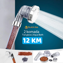 Učitajte sliku u preglednik galerije, 2 X GLAVA ZA TUŠ AQUABATH