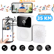 Učitajte sliku u preglednik galerije, Pametno WiFi video zvono