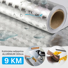 Učitajte sliku u preglednik galerije, ALUMAX KUHINJSKE NALJEPNICE OTPORNE NA TEKUCINE