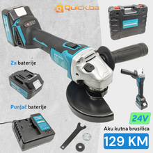 Učitajte sliku u preglednik galerije, AKUMULATORSKA KUTNA BRUSILICA