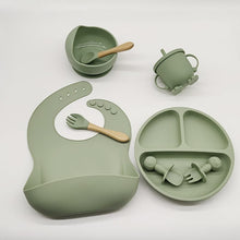 Učitajte sliku u preglednik galerije, Silikonski Set za Hranjenje s Vakumom