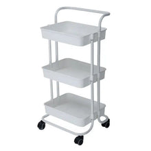 Učitajte sliku u preglednik galerije, Metalna pokretna polica na točkiće