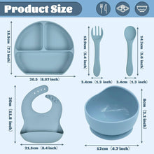 Učitajte sliku u preglednik galerije, Silikonski Set za Hranjenje s Vakumom