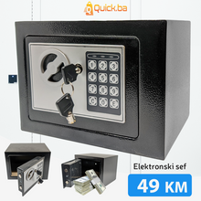 Učitajte sliku u preglednik galerije, DIGITALNI ELEKTRONSKI METALNI SEF