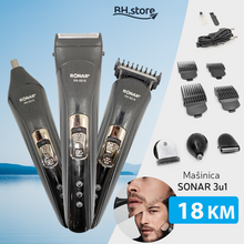 Učitajte sliku u preglednik galerije, MAŠINICA SONAR 3U1 SET