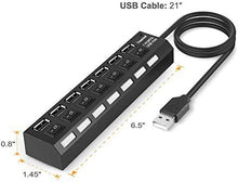 Učitajte sliku u preglednik galerije, USB hub sa 7 portova