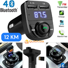 Učitajte sliku u preglednik galerije, FM bluetooth transmitter X8
