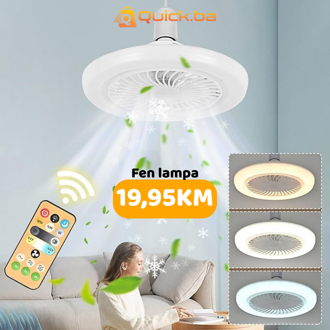 2u1 LED Plafonski Ventilator sa Svetlom
