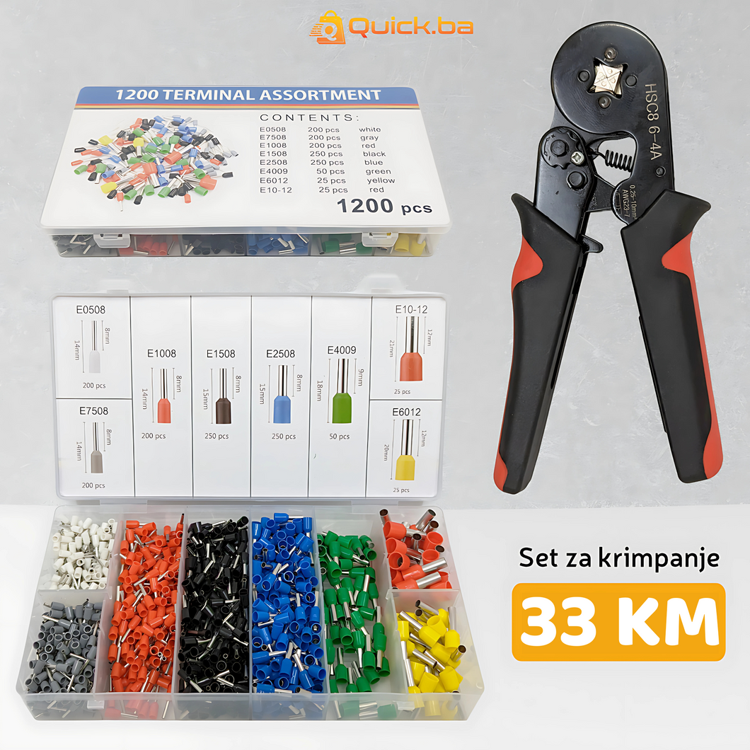 SET KLIJEŠTA ZA KRIMPANJE