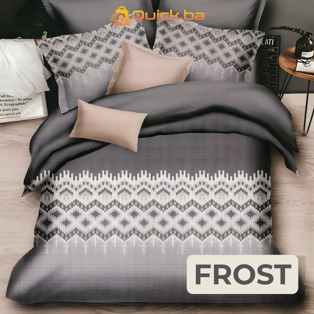 4-dijelne set posteljina u 5 dezena