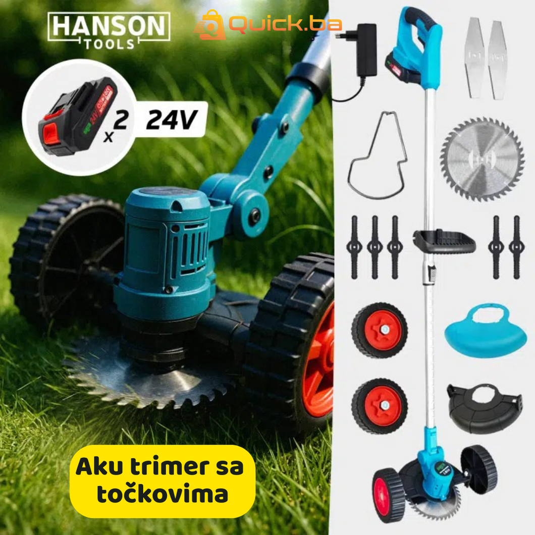 Hanson Aku Trimer s točkovima